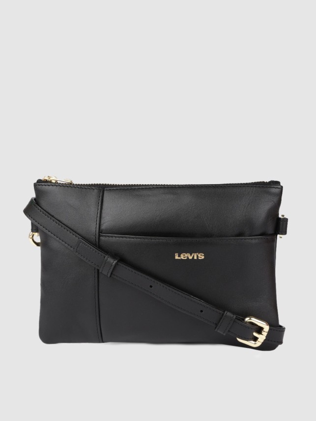 Buy LEVI'S Women Black Sling Bag Black 