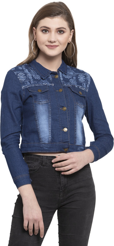 denim jacket for women on flipkart