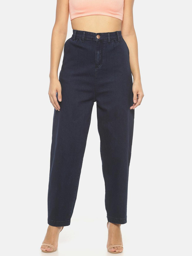 ISU Boyfriend Women Blue Jeans - Buy 