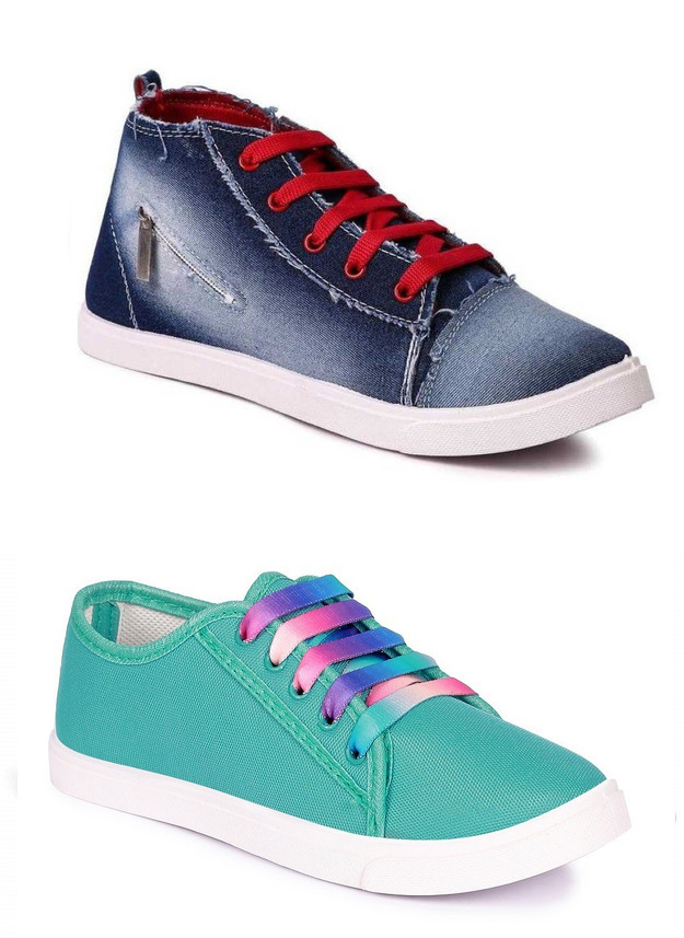denim shoes flipkart