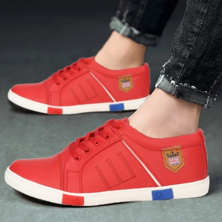 flipkart shoes red