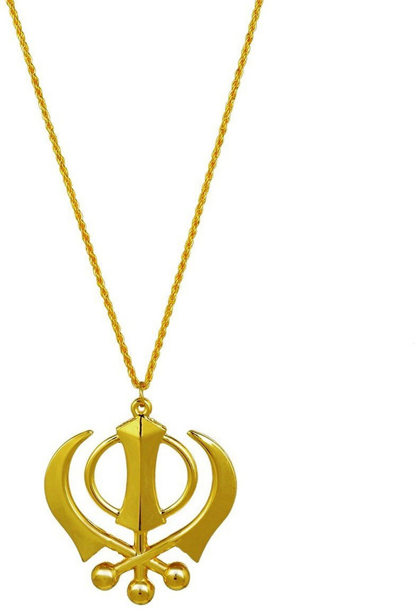 morir Gold Plated Brass Small Sikh 