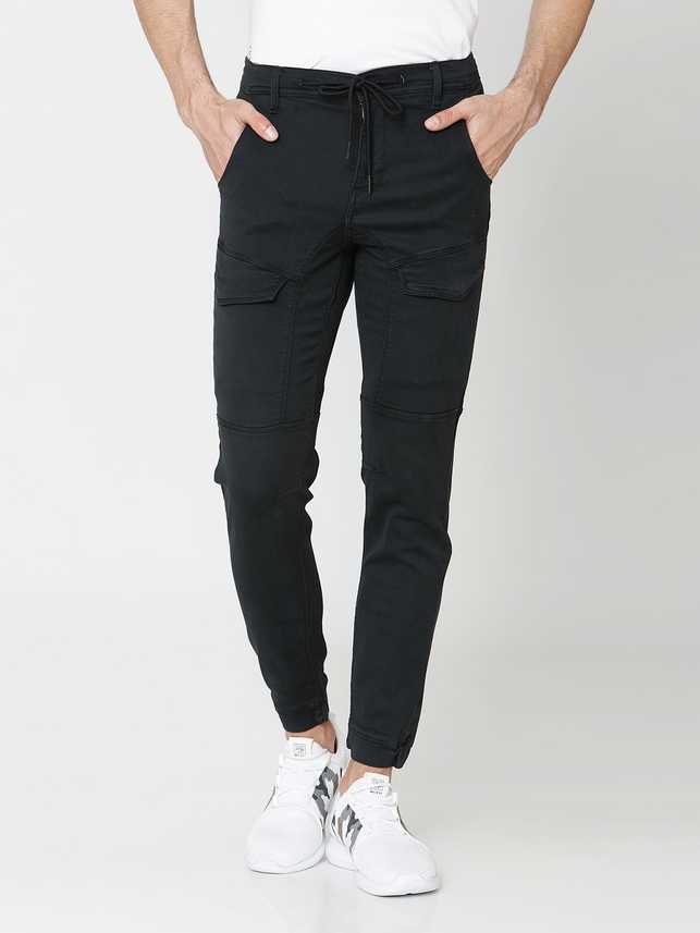 Mufti Jogger Fit Men Black Jeans Buy Mufti Jogger Fit Men Black Jeans Online At Best Prices In India Flipkart Com