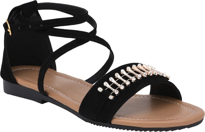 women's flat sandals flipkart