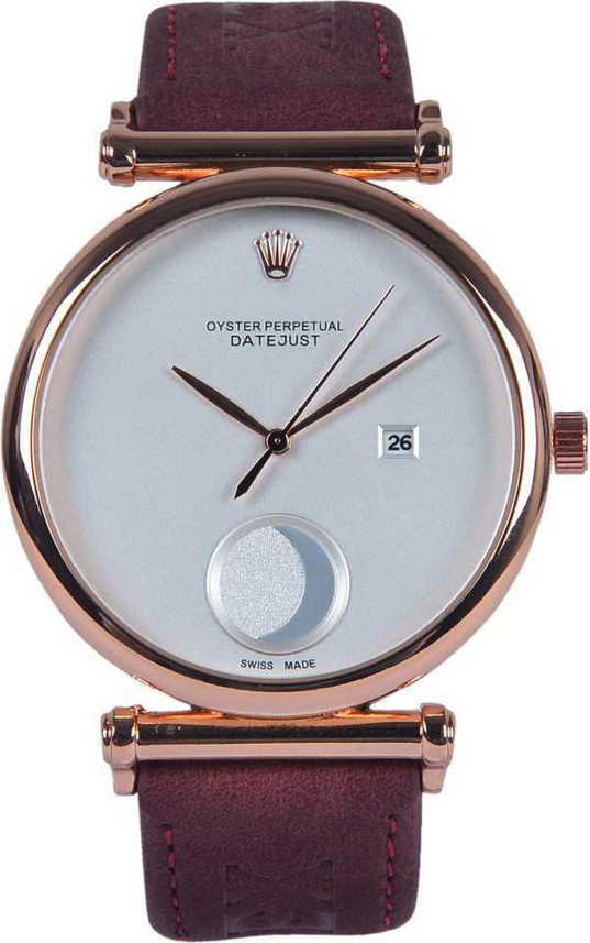 Ridham ROOLEX LEATHER WATCH ROL WATCH 