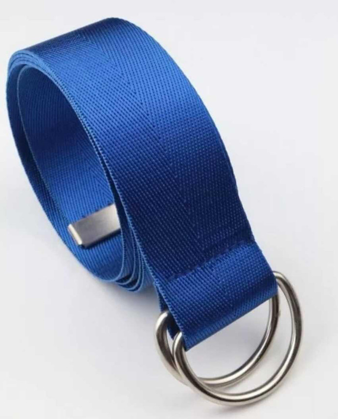 Blue canvas belt Outlet