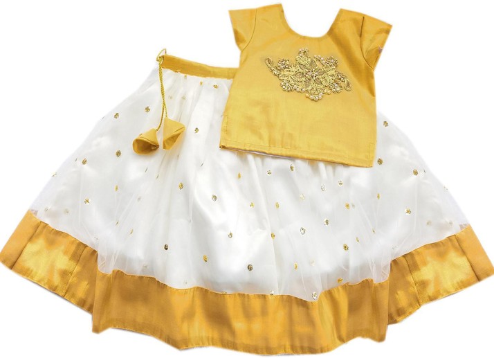 kasavu dress for baby girl