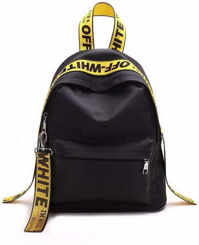 off white backpack yellow