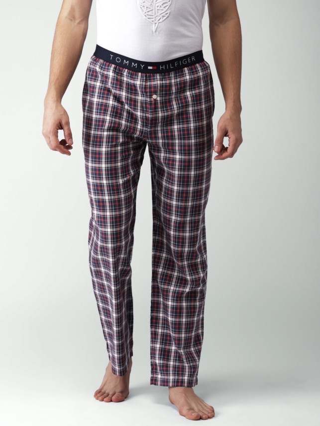 tommy hilfiger checkered pants