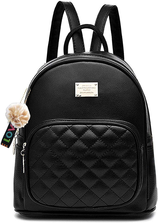 korean backpack black