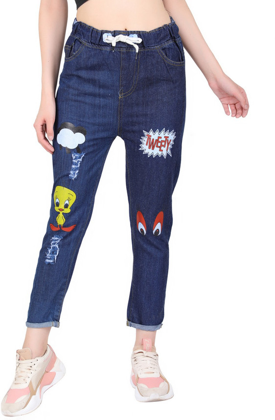 joggers jeans for womens flipkart
