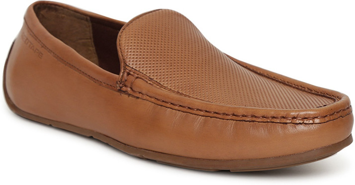 red tape loafers