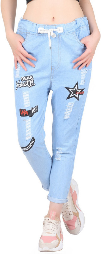 joggers jeans for womens flipkart