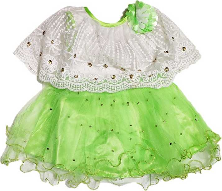 The Kids Shoppe Girls Midi Knee Length Party Dress Price In India