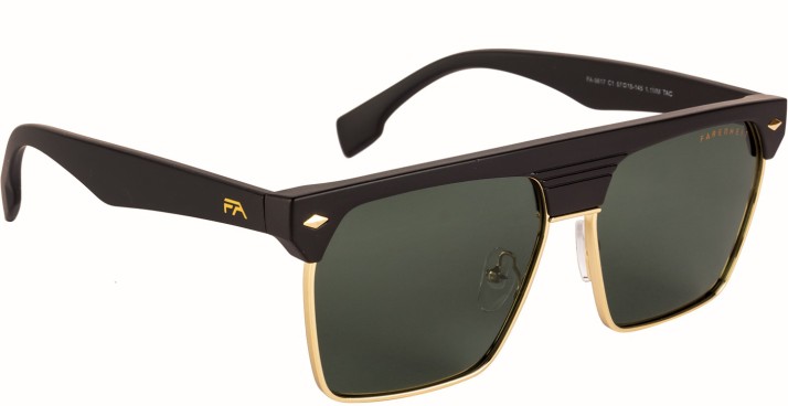 Buy FARENHEIT Wayfarer Sunglasses Green 