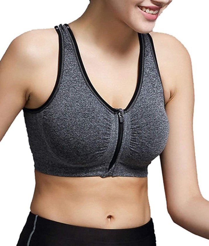 heavily padded sports bra