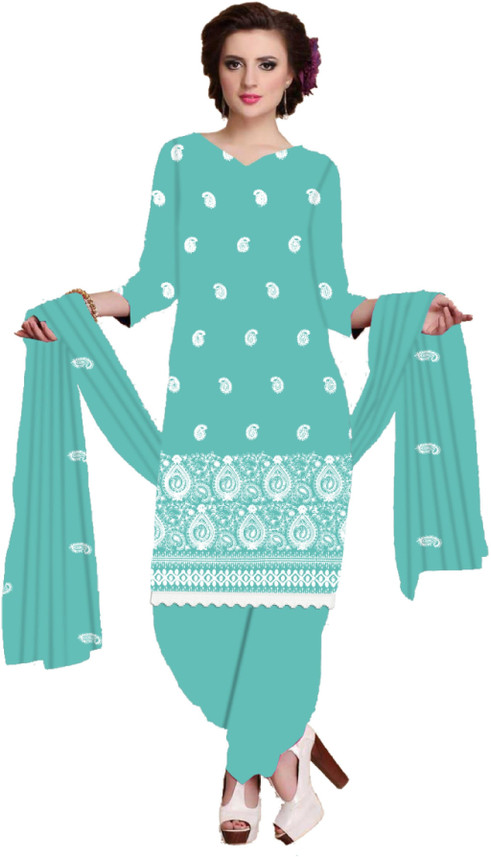 BKRKJ Pure Cotton Embroidered Salwar 