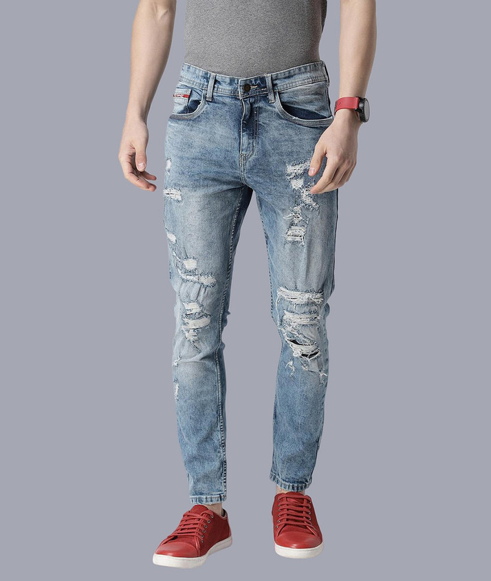 Ecko Unltd Tapered Fit Men Light Blue 