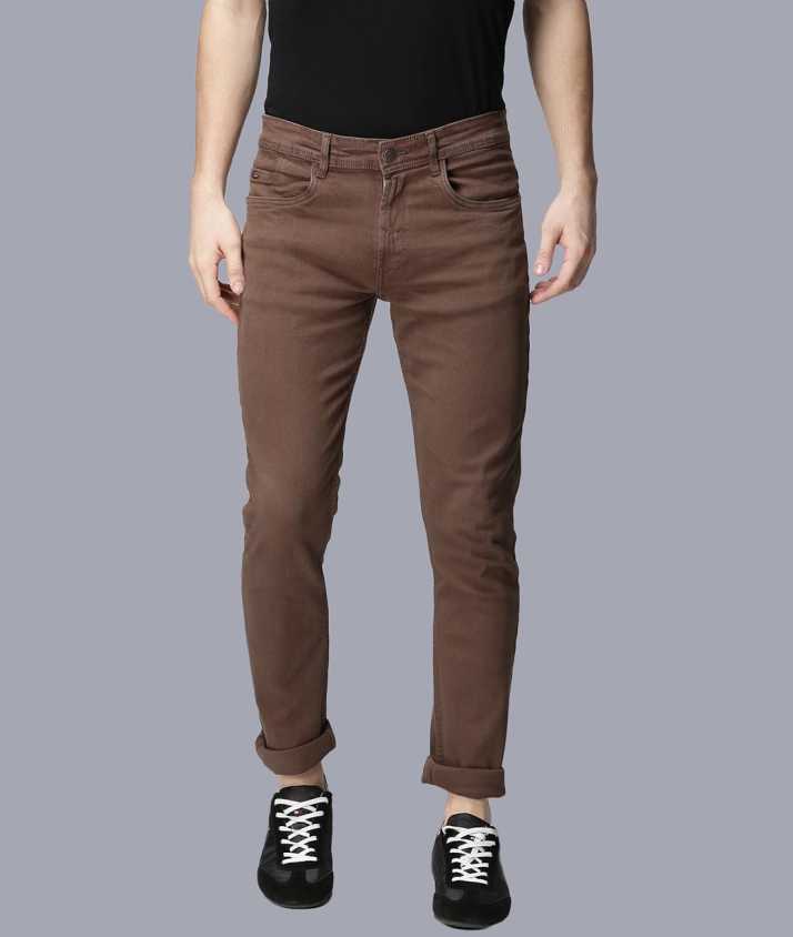 Dekoration hobby discolor Ecko Unltd Slim Men Brown Jeans - Buy Ecko Unltd Slim Men Brown Jeans  Online at Best Prices in India | Flipkart.com