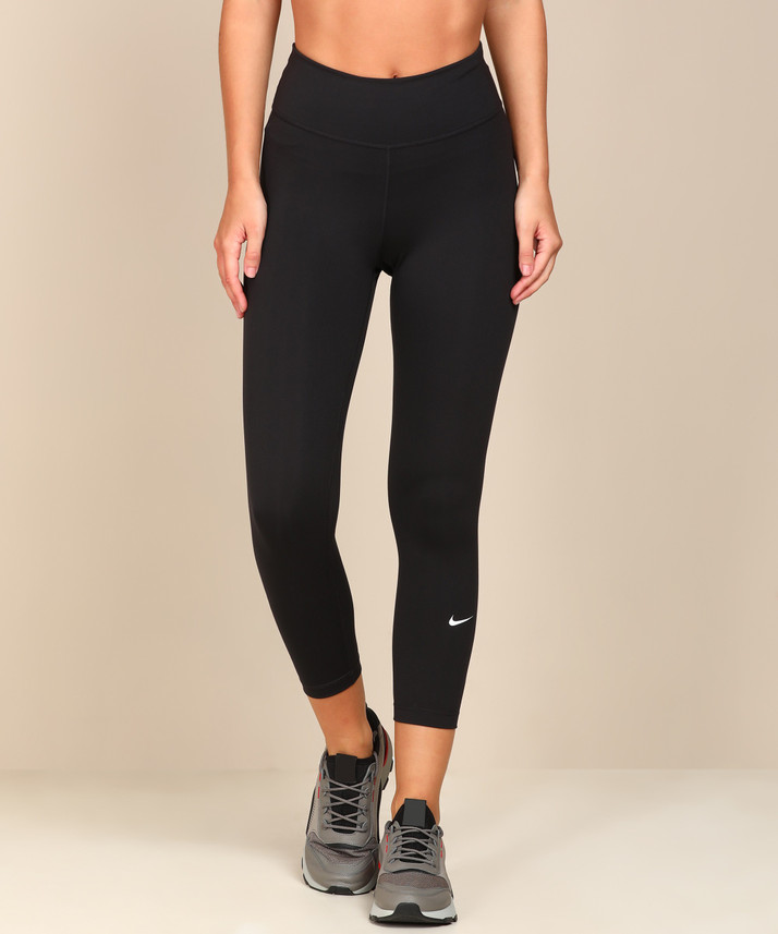 NIKE Solid Women Black Track Pants 