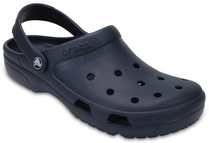 crocs navy sandals