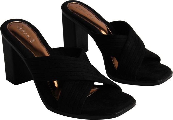 catwalk black heels online