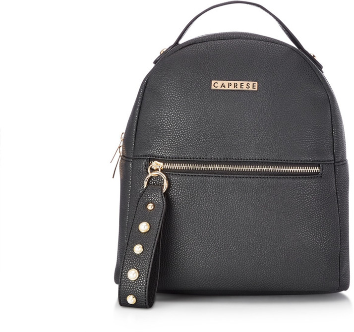caprese black backpack