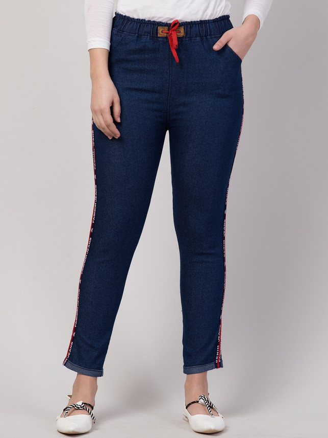 joggers jeans for womens flipkart