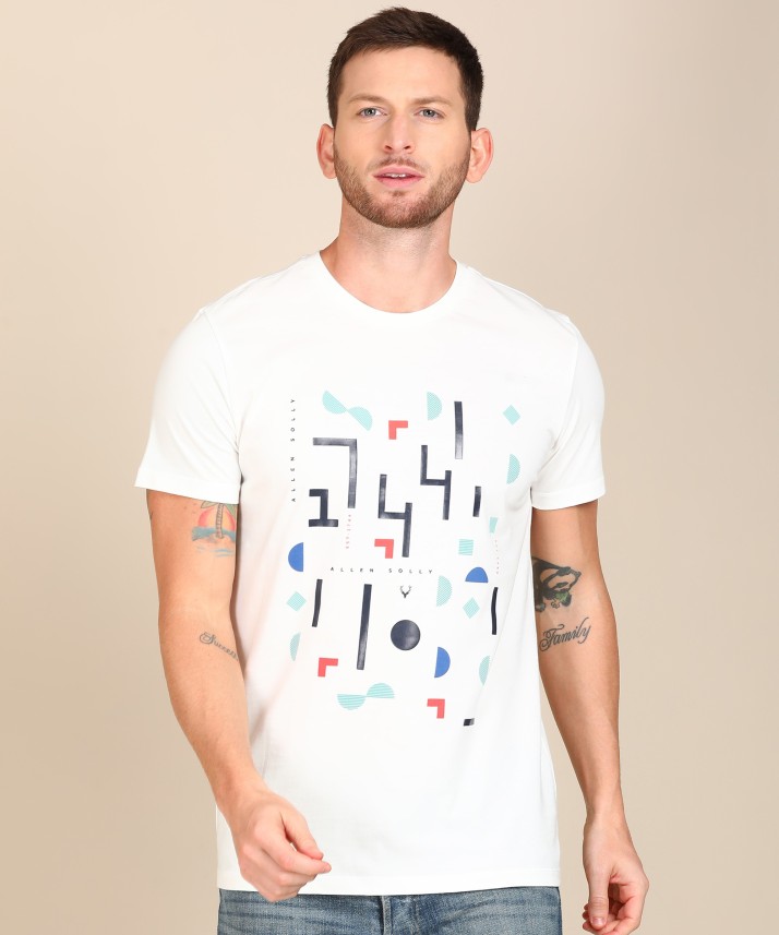 allen solly t shirt flipkart