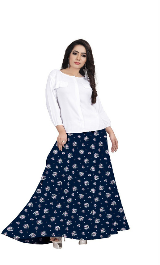 RJ Bazaar Women Top and Skirt Set - Buy 