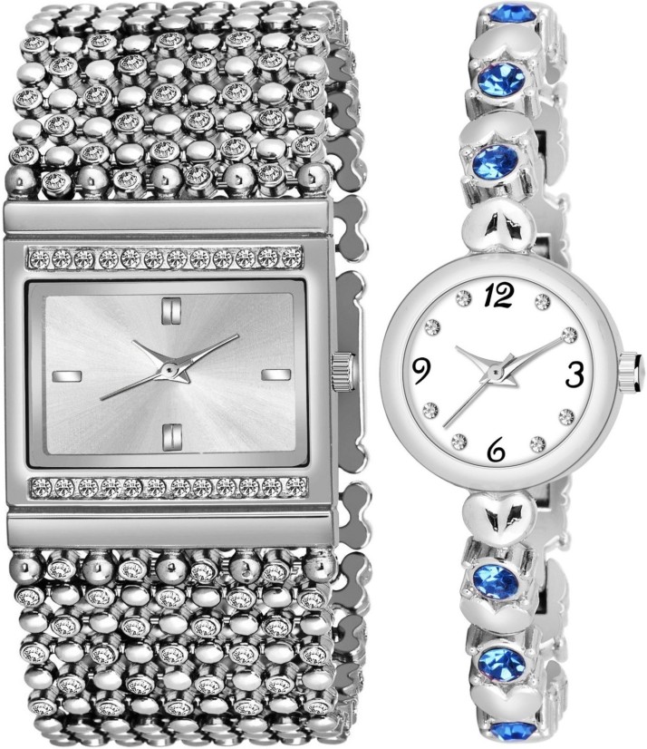 watch with bracelet set flipkart