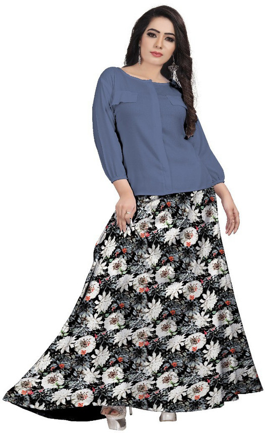 FABFIZA Women Top and Skirt Set - Buy 