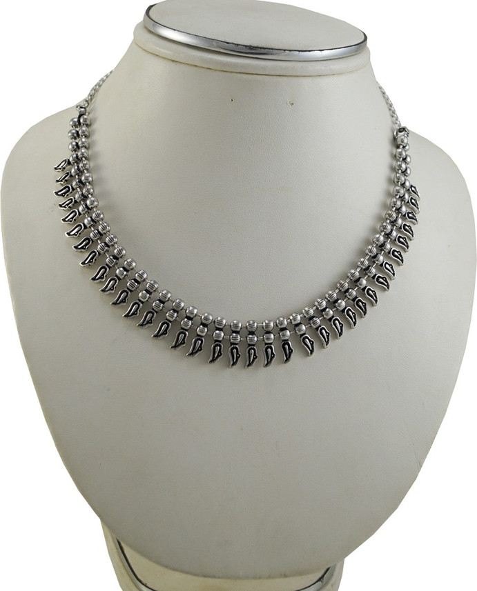 oxidised necklace flipkart
