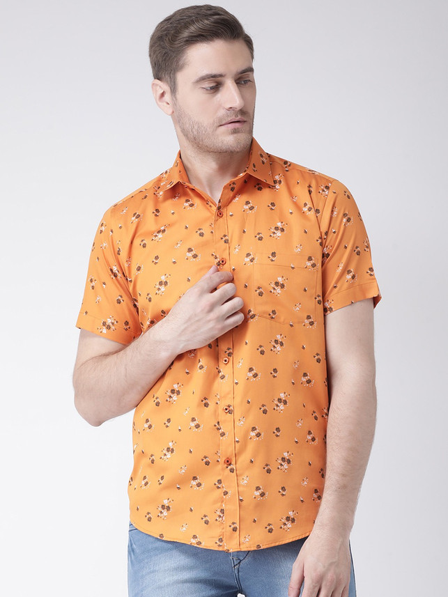 ZEAL Men Printed, Floral Print Casual 