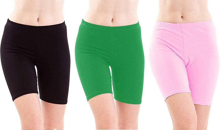 light pink cycling shorts