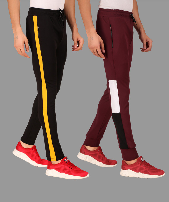 polyester track pants flipkart