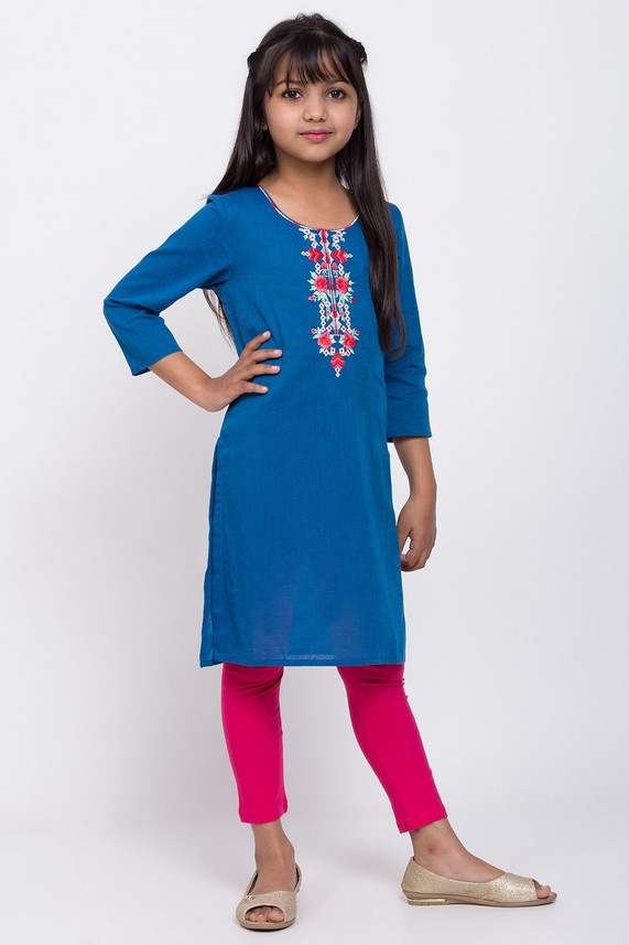 BIBA Girls Festive \u0026 Party Kurta and 