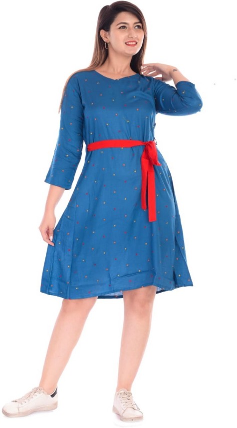 peacock blue dress online