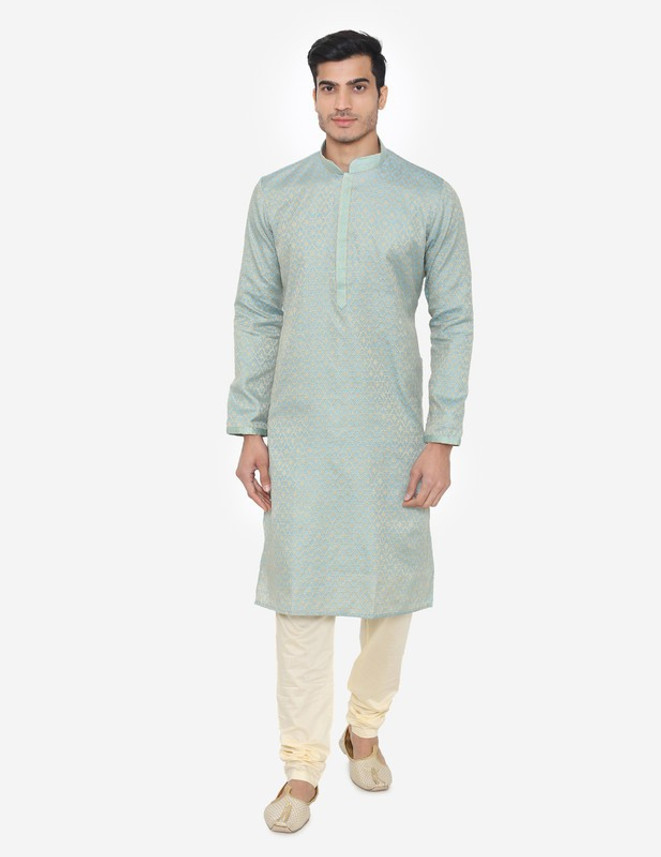 MANYAVAR Men Kurta and Churidar Set 