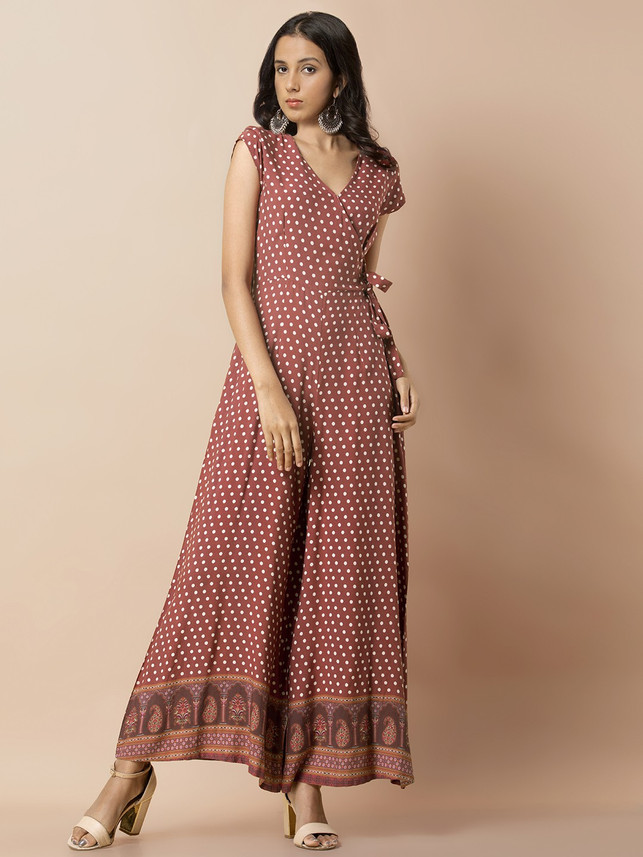 indya Printed Women Jumpsuit - Buy 