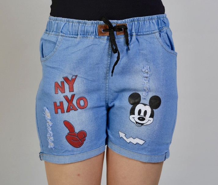 Crown Creation Printed Women Denim 