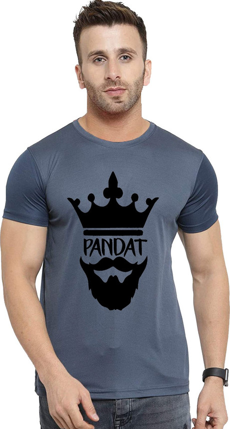 UDI n ADI Typography Men Round Neck 