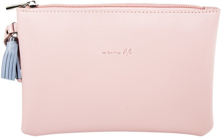 pink makeup pouch