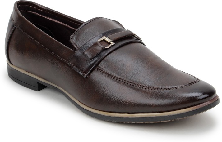 Buckle Semi Formal Shoes Loafers 