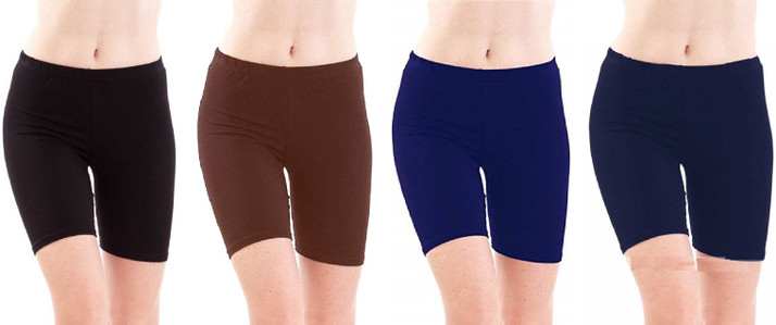 dark blue biker shorts