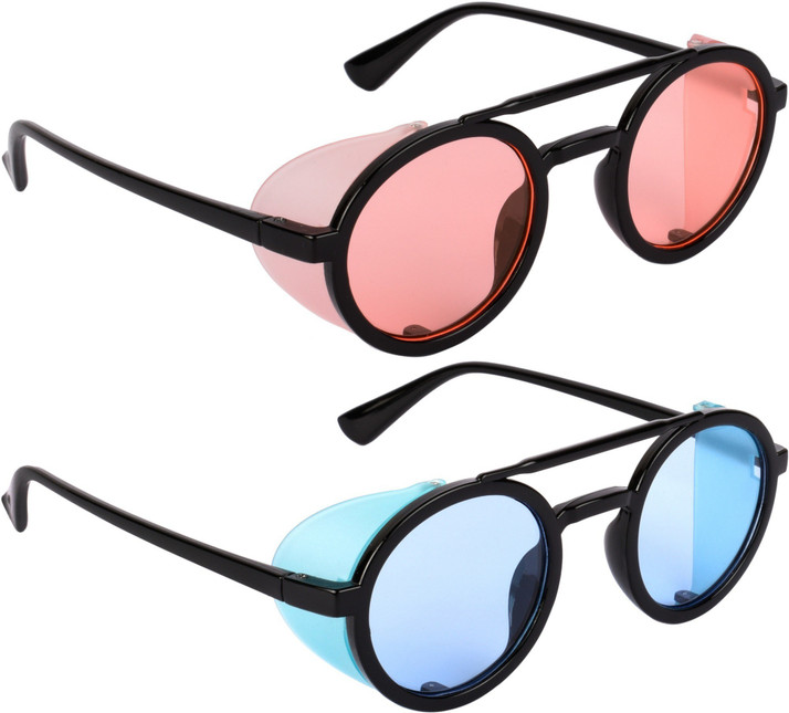 round shield sunglasses