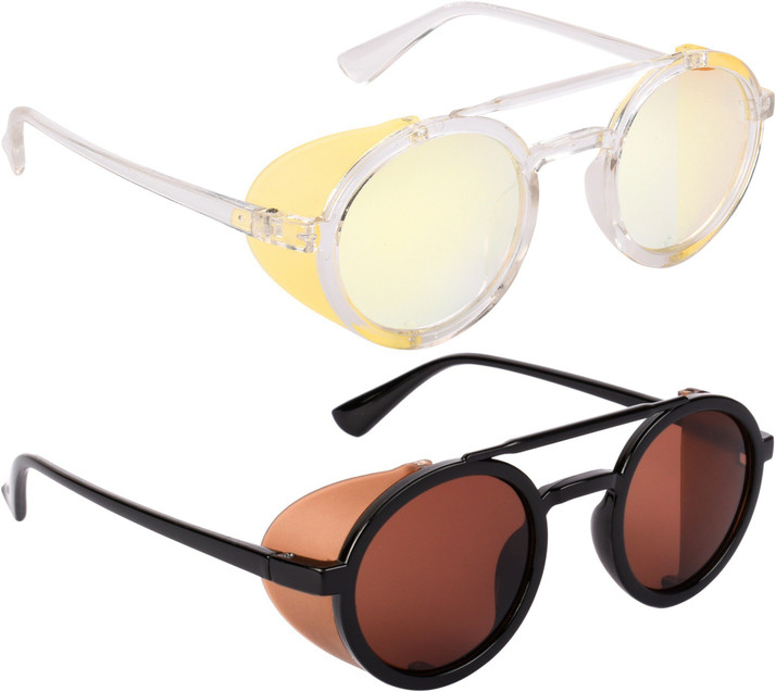 round shield sunglasses