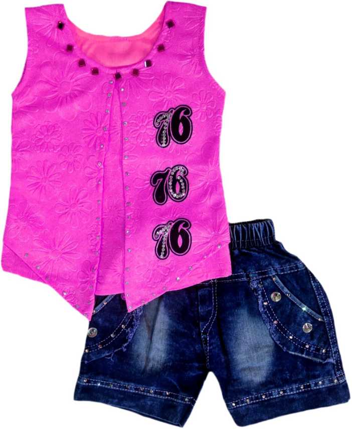 Mullick The Designer Baby Girls Casual Top Shorts Price In India Buy Mullick The Designer Baby Girls Casual Top Shorts Online At Flipkart Com