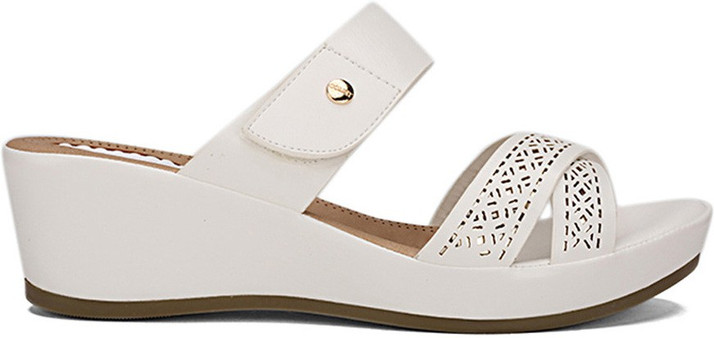 bata white sandals