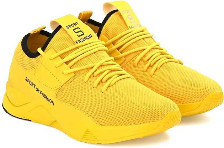 yellow shoes flipkart